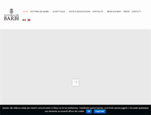 Tablet Screenshot of fattoriadeibarbi.it